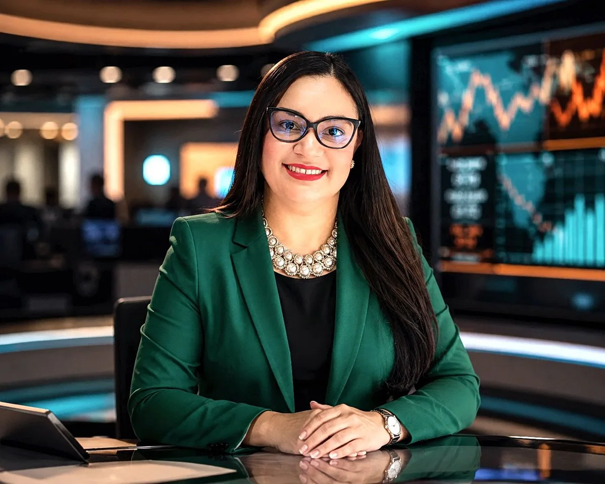 Keila Portorreal en su espacio de trabajo